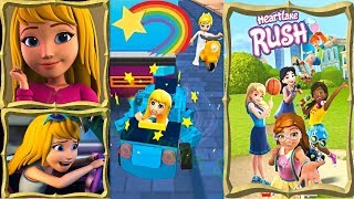 LEGO® Friends Heartlake Rush 1 Stephanie car First Play [upl. by Ramah]