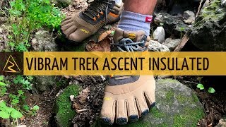 Vibram FiveFingers Trek Ascent Insulated Review Minimalist Shoes [upl. by Petulah]