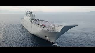 HMAS Canberra returns to Australia [upl. by Pulsifer]