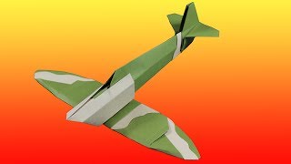 Spitfire Paper Airplane [upl. by Ruzich]