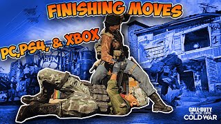 How To Do Finishing Moves in Cold War amp Warzone PC PS4 and Xbox [upl. by Anitniuq]