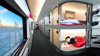 12 Hours on World’s First Capsule Hotel Sleeper Train  🇦🇹Austria🇩🇪Germany [upl. by Idolah]