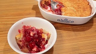 Super Easy Cherry Cobbler [upl. by Anitsuj]