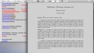 LaTex Tutorial 6 Definitions Theorems Lemmas etc [upl. by Ees]