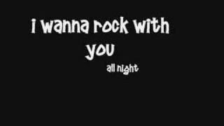 Michael Jackson  Rock With You  Lyrics [upl. by Ibbor]