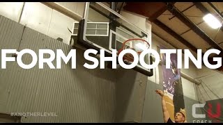 Basketball Drills The Form Shooting Drill [upl. by Conroy]