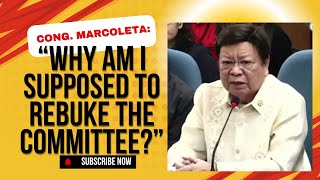 FULL HEARING Congressman Marcoleta Ousted from the House Committee  Philippine Pulse [upl. by Toole]