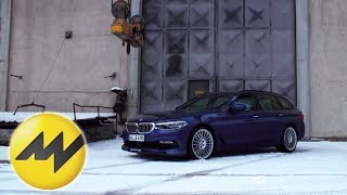 BMW Alpina B5 Touring  Fahrtbericht  Motorvision [upl. by Honor]