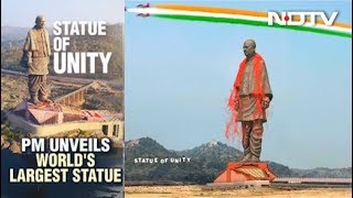 PM Unveils Sardar Patels Statue Of Unity Worlds Tallest [upl. by Amado]