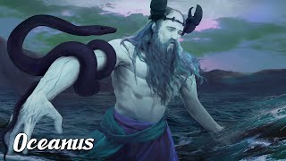 Oceanus The Ocean Titan Greek Mythology Explained [upl. by Yatzeck]