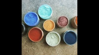 How to make your own natural Pigments [upl. by Naelopan710]