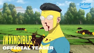 Invincible  Season 2 Teaser Trailer  Prime Video [upl. by Tnerual]