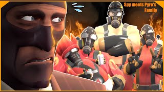 SFM Spy meets Pyros Family [upl. by Eceinahs]