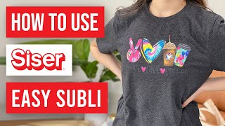 ❤️ How To Use Siser Easy Subli [upl. by Salvidor]