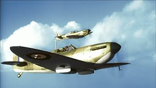 WW2  The Battle of Britain Real Footage in Colour [upl. by Akeryt]