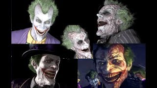 Arkham Series ULTIMATE Joker Laugh Compilation MARK HAMILL [upl. by Siradal]