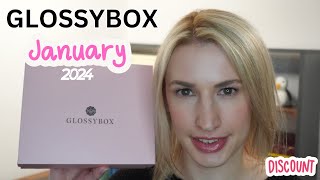 GLOSSYBOX JANUARY 2024 UNBOXING [upl. by Llemert526]