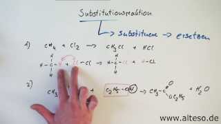 Einführungsvideo zu Substitutionsreaktionen [upl. by Namharludba]