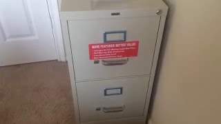 How to Open a File Cabinet Drawer [upl. by Oak]