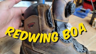 Redwing Boa Leather boots [upl. by Anayt]