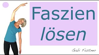 💜 20 min Faszien lösen  ohne Geräte im Stehen [upl. by Leihcar]