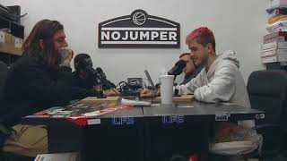 Lil Peep talks about his Childhood  No Jumper Highlights [upl. by Wenona360]