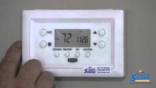 How to program your Bryant thermostat [upl. by Anairuy420]