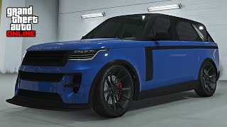 GTA 5 Online  Gallivanter Baller STD Customization Range Rover L460 [upl. by Auohp]