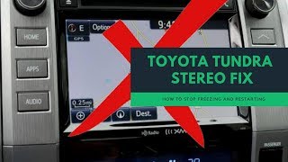 Toyota Tundra Radio Stereo Fix [upl. by Chase]