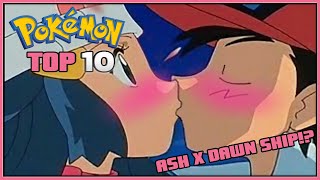 Top 10 Reasons Ash and Dawn Should Date  Ash x Dawn Pearlshipping Ash Girlfriend Moments [upl. by Fauman818]