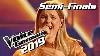 Söhne Mannheims  Und wenn ein Lied Celine Abeling  The Voice of Germany 2019  SemiFinals [upl. by Tonya]