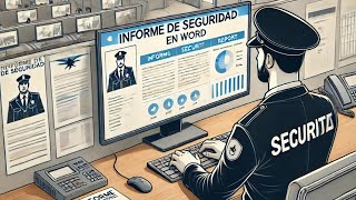 TUTORIAL INFORME  REDACCIÓN VIGILANCIA SEGURIDAD PRIVADA [upl. by Oznola]