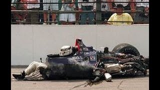 Stan Fox nearly fatal crash at Indianapolis 500 28 may 1995 full [upl. by Rasia172]