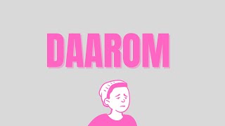 Daarom  Matric IEB Afrikaans Poem Analysis [upl. by Yawnoc]