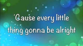 Bob Marley  Three Little Birds  Lyrics  HD [upl. by Hitoshi726]