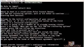 Part1 How to install Pulse Secure as a VM [upl. by Geraint]