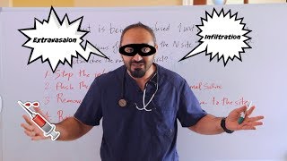 NCLEX 101  Extravasation vs Infiltration [upl. by Kimberly]