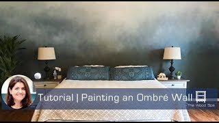 Painting an Ombré Wall  Speedy Tutorial 27 [upl. by Waddle]