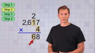 Math Antics  MultiDigit Multiplication Pt 1 [upl. by Noni]