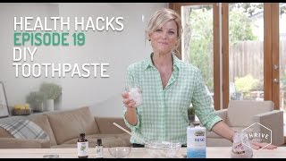 DIY All Natural Toothpaste [upl. by Nosyrb]