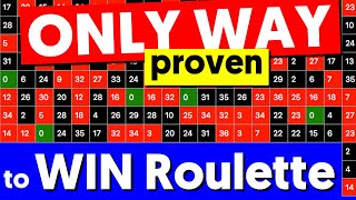 Only PROVEN Way to Win Roulette Legendary Winners [upl. by Gnoz775]