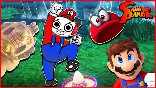 Mario Odyssey Episode 3 Goomba Crew Lets Play with Combo Panda [upl. by Eiramalegna]