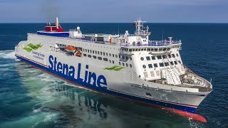 Stena Lines new Holyhead to Dublin ferry Stena Estrid [upl. by Judith]