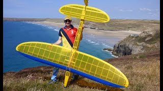 Leprechaun RC Glider sloping [upl. by Latsryk230]