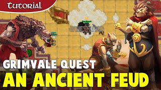 Tibia An Ancient Feud  Grimvale Quest  Paso a paso [upl. by Rinee]