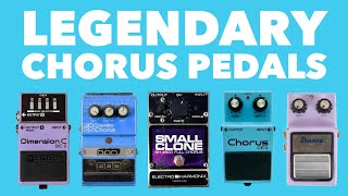 The Most Famous Chorus Pedals Ever [upl. by Elram]