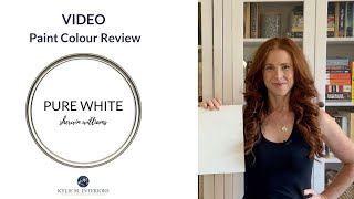 Paint Colour Review Sherwin Williams Pure White SW 7005 [upl. by Modestine]