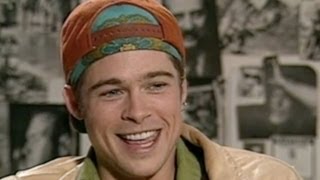 26yearold Brad Pitt Interview 1990 [upl. by Sandstrom519]