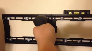 How to wall mount a TV with no Studs Drywall  Sheetrock [upl. by Balliol]