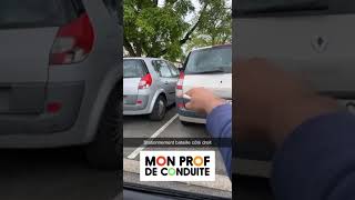 STATIONNEMENT BATAILLE CÔTÉ DROIT monprofdeconduite [upl. by Assil]